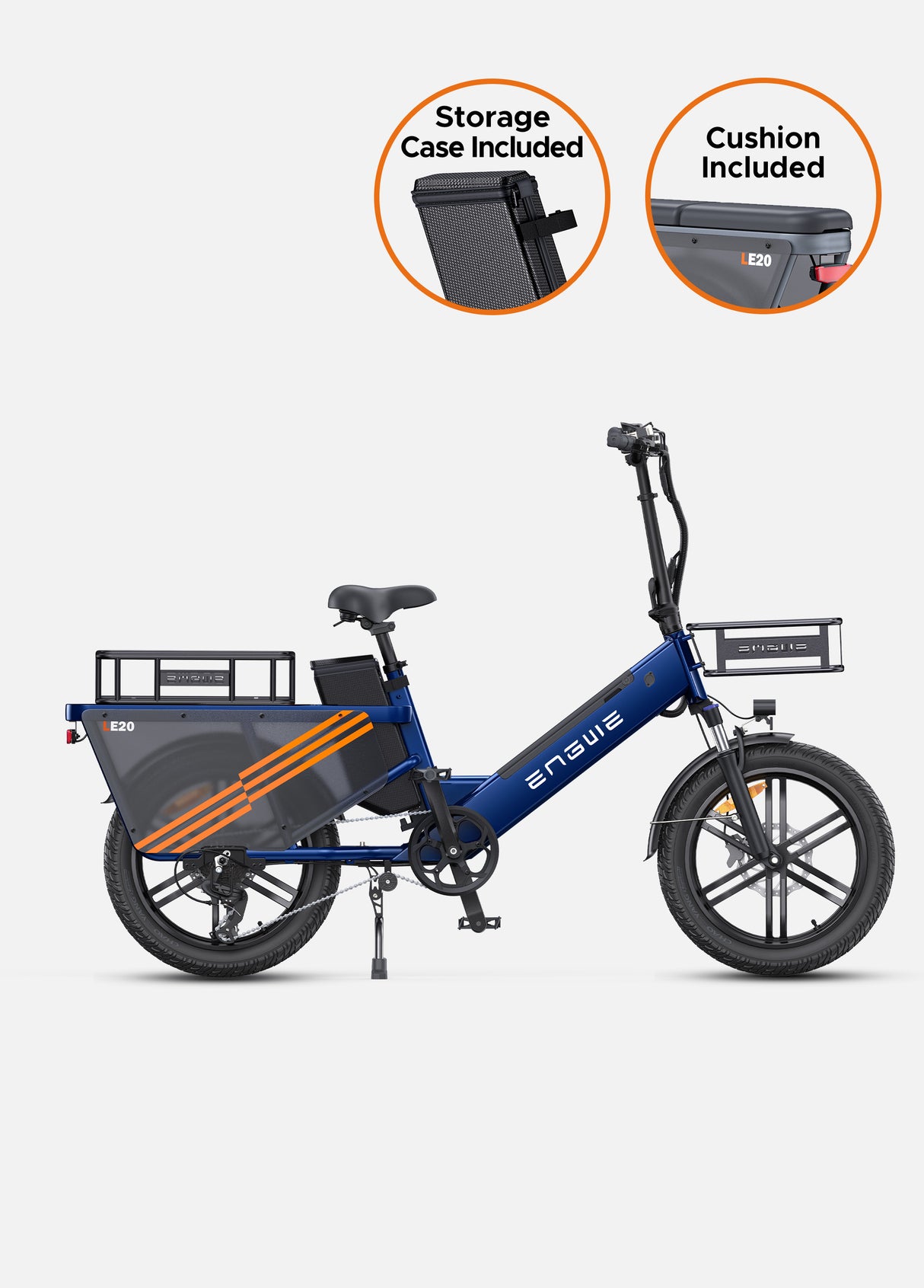 storage case and cushion are included