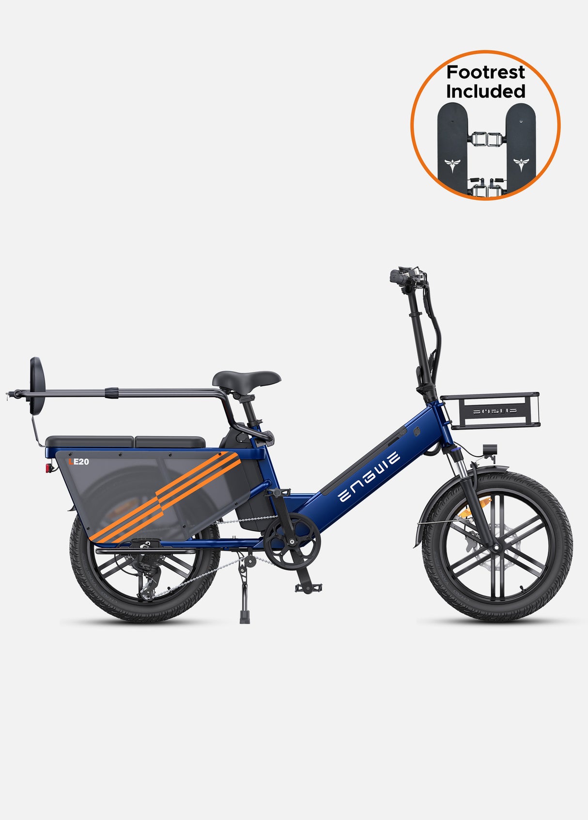 Footrest is included